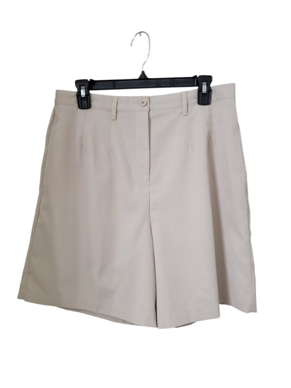 Coral Bay Golf Size 12 Light Khaki/Tan Shorts, Excellent Used Condition
